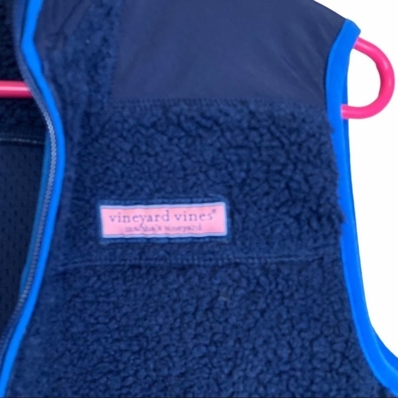 Vineyard Vines Boy’s Sherpa Fleece Lined Vest Large - Picture 3 of 12